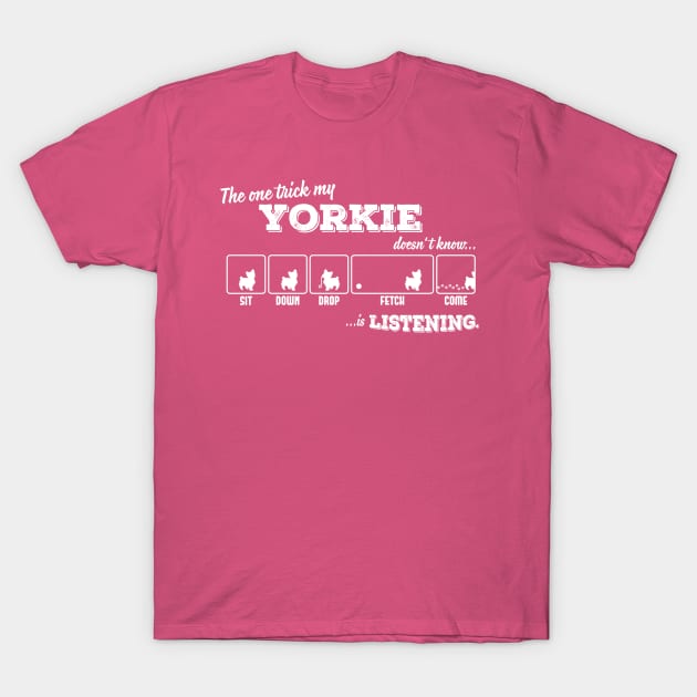 Yorkie T-Shirt by nektarinchen